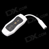 FS-2 Waterproof Underwater MP3 Player w/ FM - White (8GB)