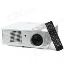 RuiQ HDQ3 160W 1080P Digital 5.83" TFT LCD Projector w/ LED / AV / VGA / HDMI - White + Silver RuiQ HDQ3 160W 1080P Digital 5.83" TFT LCD Projector w/ LED / AV / VGA / HDMI - White + Silver