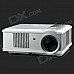 RuiQ HDQ3 160W 1080P Digital 5.83" TFT LCD Projector w/ LED / AV / VGA / HDMI - White + Silver RuiQ HDQ3 160W 1080P Digital 5.83" TFT LCD Projector w/ LED / AV / VGA / HDMI - White + Silver