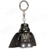 Genuine LEGO® Darth Vader Minifigure LED keychain light (825068)