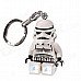 Genuine LEGO® Stormtrooper Minifigure LED Keychain Light (834771) Genuine LEGO® Stormtrooper Minifigure LED Keychain Light (834771)