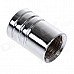 Replacement Stainless steel Car Tire Valve Caps - Silver + Black (4 PCS) Replacement Stainless steel Car Tire Valve Caps - Silver + Black (4 PCS)
