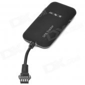 HC06A GPS / GSM / GPRS Anti-theft Monitoring & Controlling Platform Tracker for Car - Black