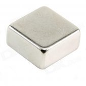 10050071W Powerful Square NdFeB Magnet - Silver