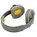 SADES SA-708 Stylish Headphones Headset w/ Microphone - Grey + Yellow (3.5mm Plug / 2.15m) SADES SA-708 Stylish Headphones Headset w/ Microphone - Grey + Yellow (3.5mm Plug / 2.15m)