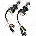 D&Z H4-4300K-S1 35W 4300K 3500lm Light Yellow Light Car HID Headlamps - Black + Silver (2 PCS) D&Z H4-4300K-S1 35W 4300K 3500lm Light Yellow Light Car HID Headlamps - Black + Silver (2 PCS)