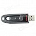 SanDisk SDCZ48-032G Ultra USB 3.0 Flash Drive Disk w/ Red Indicator - Black (32GB) SanDisk SDCZ48-032G Ultra USB 3.0 Flash Drive Disk w/ Red Indicator - Black (32GB)