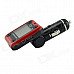 1.3" LCD Car MP3 Player FM Transmitter with Remote Controller - Red + Black (12V) 1.3" LCD Car MP3 Player FM Transmitter with Remote Controller - Red + Black (12V)