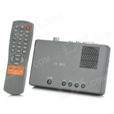 TV072 Digital MPEG-2 TV Tuner / Receiver Box - Dark Grey TV072 Digital MPEG-2 TV Tuner / Receiver Box - Dark Grey