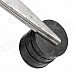 20 x 1.5mm Round Ferrite Magnet - Black (100 PCS)