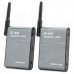 BX-501 Universal 2.4GHz Wireless Speaker Transmitter + Receiver Set - Grey + Black BX-501 Universal 2.4GHz Wireless Speaker Transmitter + Receiver Set - Grey + Black