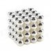 CHEERLINK ZD-64 5mm Neodymium Iron DIY Educational Toys Set - Silver (64 PCS)