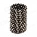 CHEERLINK ZX-216 3mm Neodymium Iron DIY Educational Toys Set - Silver Black (216 PCS)