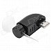 HK-F2039 Portable USB Powered Mini Fan - Black