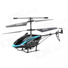HS 817C 3.5-CH IR Control R/C Helicopter w/ Gyro / 300KP Camera / 1GB TF - Black + Blue HS 817C 3.5-CH IR Control R/C Helicopter w/ Gyro / 300KP Camera / 1GB TF - Black + Blue