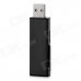 USB3.0 KLT High Speed USB3.0 SD/SDHC/SDXC/Micro SD Card Reader - Black USB3.0 KLT High Speed USB3.0 SD/SDHC/SDXC/Micro SD Card Reader - Black