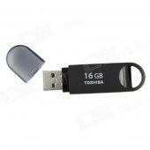 Toshiba TransMemory MX USB 3.0 Flash Drive Disk - Black + Grey (16GB / Read Speed 70MB/sec)