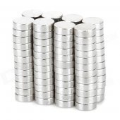 Nickel Plating Magnetic Piece - Silver (100 PCS / 3 x 1mm)