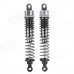 HSP Aluminum Alloy Shock Absorber for 1/10 R/C Car - Black (2 PCS)