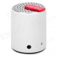 BL-09 Mini 3W 2-CH Bluetooth V2.0 Speaker - Silver + White + Black BL-09 Mini 3W 2-CH Bluetooth V2.0 Speaker - Silver + White + Black