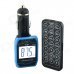 MP05 1.3" LCD Car MP3 Player FM Transmitter w/ Remote Controller - Blue + Black (12V) MP05 1.3" LCD Car MP3 Player FM Transmitter w/ Remote Controller - Blue + Black (12V)