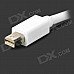 Mini Display Port Male to HDMI Female Adapter Cable for MacBook - White Mini Display Port Male to HDMI Female Adapter Cable for MacBook - White