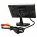 4.0" LCD 16:9 PAL / NTSC Car Rearview Monitor w/ AV-In + Holders - Black 4.0" LCD 16:9 PAL / NTSC Car Rearview Monitor w/ AV-In + Holders - Black