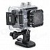 GAOKI-X-GAME 1080p 12MP Wide Angle 60m Waterproof Sports Camera w/ DV / HDMI / AV output / 1.5 LCD GAOKI-X-GAME 1080p 12MP Wide Angle 60m Waterproof Sports Camera w/ DV / HDMI / AV output / 1.5 LCD