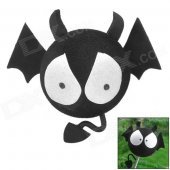 EVA Foam Little Devil Style Car Decoration Antenna Balls - Black