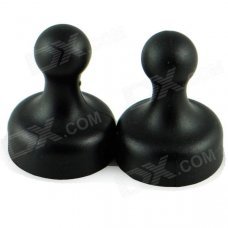 25 x 19mm NdFeB Strong Magnets - Black (2 PCS) 25 x 19mm NdFeB Strong Magnets - Black (2 PCS)