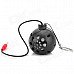 Novel Mini Smiling Emoji Pattern Grenade Style 2-CH Portable Rechargeable Speaker - Black + Silver Novel Mini Smiling Emoji Pattern Grenade Style 2-CH Portable Rechargeable Speaker - Black + Silver