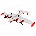 ZY-9001 Rechargeable 2.5-Channel R/C Airplane w/ Remote Controller - White + Red ZY-9001 Rechargeable 2.5-Channel R/C Airplane w/ Remote Controller - White + Red