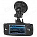 2.7" TFT 5.0MP CMOS HD 1080P Wide Angle Car DVR Camcorder w/ 2-LED / G-Sensor / TF - Black 2.7" TFT 5.0MP CMOS HD 1080P Wide Angle Car DVR Camcorder w/ 2-LED / G-Sensor / TF - Black