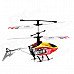 H.C.W HCW537 Rechargeable 2.4GHz 4-Channel R/C Helicopter w/ Gyroscope - Yellow + Red + Black H.C.W HCW537 Rechargeable 2.4GHz 4-Channel R/C Helicopter w/ Gyroscope - Yellow + Red + Black