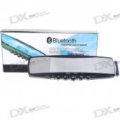 Bluetooth Rearview Mirror Caller ID Handsfree Car Kit with MP3 Player and FM Transmitter