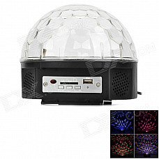ZnDiy-BRY Sound Control 18W RGB LED Crystal Magic Ball Light - Black + White (EU Plug) ZnDiy-BRY Sound Control 18W RGB LED Crystal Magic Ball Light - Black + White (EU Plug)