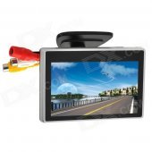 4" Monitor Display w/ Holder / Suction Cup for Car - Black