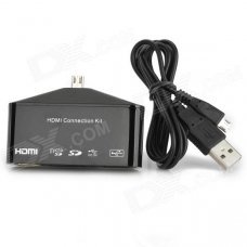 MHL to HDMI OTG Card Reader for Samsung i9300 / i9500 / N7100 / N5100 / P3200 MHL to HDMI OTG Card Reader for Samsung i9300 / i9500 / N7100 / N5100 / P3200