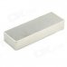 10050051W Rectangular Strong NdFeB Magnet - Silver 10050051W Rectangular Strong NdFeB Magnet - Silver