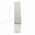 10050051W Rectangular Strong NdFeB Magnet - Silver 10050051W Rectangular Strong NdFeB Magnet - Silver