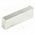 10050051W Rectangular Strong NdFeB Magnet - Silver 10050051W Rectangular Strong NdFeB Magnet - Silver