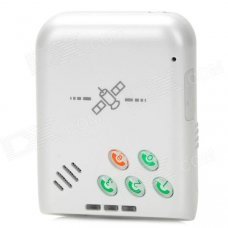 p008 Portable GPS Personal Position Tracker for Car - White p008 Portable GPS Personal Position Tracker for Car - White