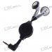 Retractable 3.5mm Stereo Earphone (70cm) Retractable 3.5mm Stereo Earphone (70cm)