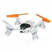 Walkera QR W100S 2.4GHz 4-CH Wi-Fi Control FPV R/C Quadcopter Drone - White + Black + Yellow