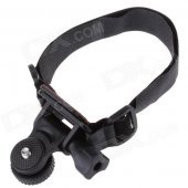 M21B Outdoor Sports DV Screwhead Mount Bracket w/ Fixing Band - Black