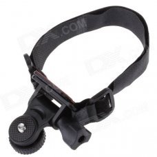 M21B Outdoor Sports DV Screwhead Mount Bracket w/ Fixing Band - Black M21B Outdoor Sports DV Screwhead Mount Bracket w/ Fixing Band - Black