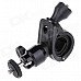 Universal Motorcycle Bicycle Swivel Mount Holder for GPS / Interphone / Camera - Black Universal Motorcycle Bicycle Swivel Mount Holder for GPS / Interphone / Camera - Black