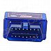 Mini Car OBDII ELM327B V1.5a Wireless Code Reader Scanner Support Android Phone - Blue Mini Car OBDII ELM327B V1.5a Wireless Code Reader Scanner Support Android Phone - Blue