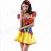 Sexy Princess Dress Uniform - Red + Yellow + Blue (Free Size) Sexy Princess Dress Uniform - Red + Yellow + Blue (Free Size)