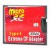 A2 TF to CF / Micro SD to CF Adapting Card - Red + Black (SDXC 64GB) A2 TF to CF / Micro SD to CF Adapting Card - Red + Black (SDXC 64GB)